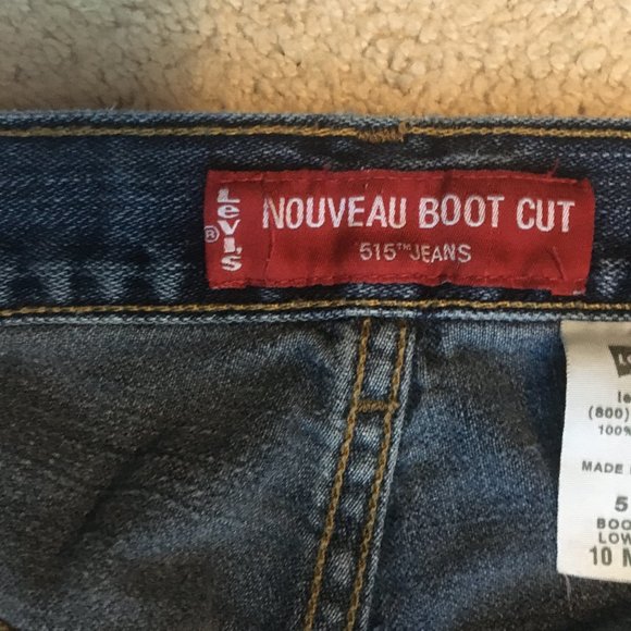 Levi's 515 Nouveau Boot Cut Low Rise Jean - Picture 5 of 8